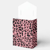Ballotins Jaguar rose Motif Sweet 16 Party Favor Box (Ouvert)
