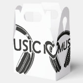 Ballotins J'aime les écouteurs de musique (Ouvert)