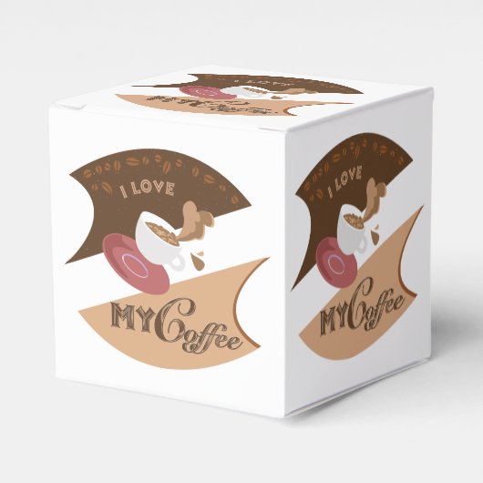 Ballotins J'aime mon café Retro Java (Verso)