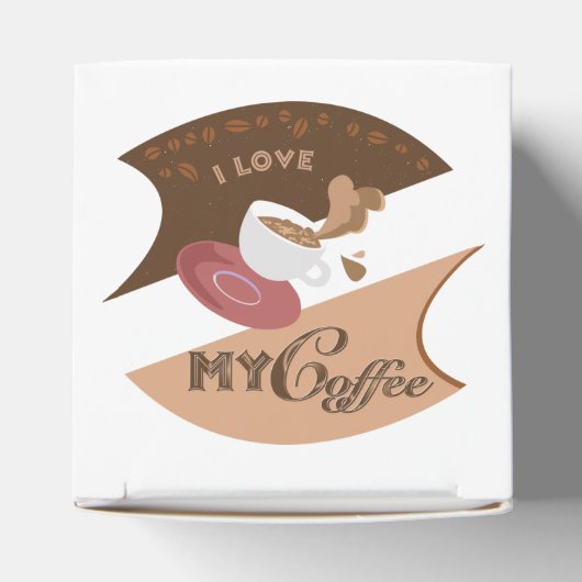 Ballotins J'aime mon café Retro Java (Haut)