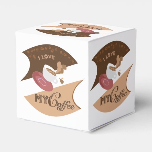 Ballotins J'aime mon café Retro Java (Arrière)