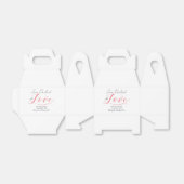 Ballotins Jam Packed avec Love Typography Mariage (Déplié)