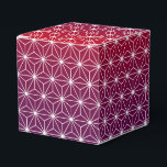 Ballotins Japonais Asanoha traditionnel imprimé rouge & viol<br><div class="desc">Asanoha est un motif japonais traditionnel basé sur les feuilles en forme d'étoile d'un plante robuste qui représente la vitalité et la croissance. Ce motif est depuis longtemps populaire sur les kimonos et les articles pour les enfants et les bébés car il est considéré comme apporter la croissance et la...</div>