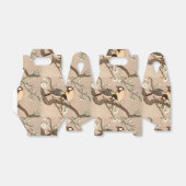 Ballotins Japonais Asiatique Koson Bird Chickadee Songbird (Déplié)