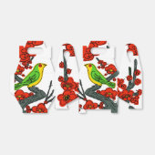 Ballotins Japonais vintage Hanafuda art ballotin fév (Déplié)