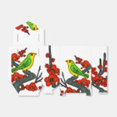 Ballotins Japonais vintage Hanafuda art ballotin fév (Déplié)