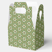 Ballotins Japonaise Matcha Chiyogami White Sakura Gable Part (Ouvert)