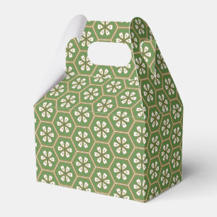 Ballotins Japonaise Matcha Chiyogami White Sakura Gable Part