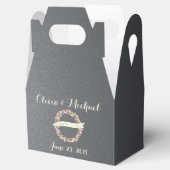 Ballotins Jardin de charme Floral Wreath II Ballotin (Ouvert)