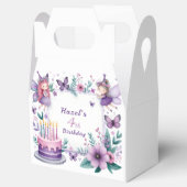 Ballotins Jardin de Fée Magique Violet - Anniversaire (Ouvert)