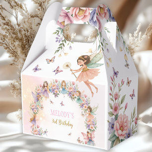 Ballotins Jardin de fées fantaisiste pour 3ème anniversaire