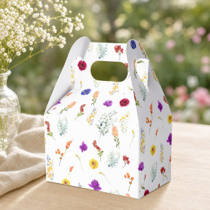 Ballotins Jardin de fleurs sauvages colorées Gable floral