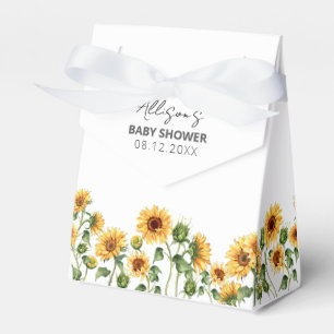 Ballotins Jardin de tournesol Baby shower floral