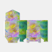 BALLOTINS JARDIN DES OMBRES PERDUES PURPLE VERT JAUNE (Déplié)