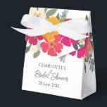 Ballotins Jardin d'été coloré Mariage Floral Clair Fête de l<br><div class="desc">Conception florale lumineuse et colorée de l'été avec des fleurs de jardin lumineuses roses,  pêche,  jaunes</div>