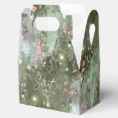 Ballotins Jardin enchanté Sweet 16 Motif rose ID1163 (Ouvert)