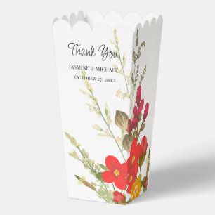 Ballotins Jardin Floral d'été Fleurs sauvages Mariage Merci