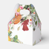 Ballotins Jardin Floral Fleurs colorées Mariage (Arrière)