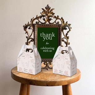 Ballotins Jardin Floral Rose Vive Mariage Avec Un Cadeau Amo