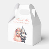 Ballotins Jardin Gnome romantique Fairytale Mariage Merci (Verso)