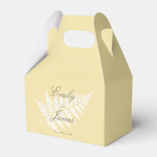 Ballotins Jaune Beurre Blanc Fougère Petit Pignon Pastel