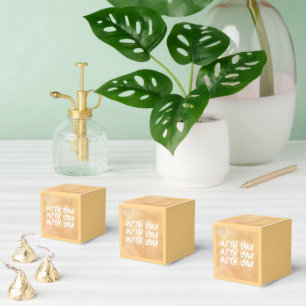 Ballotins Jaune - Brown Saint Valentin