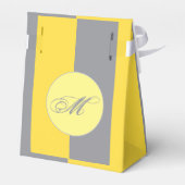 Ballotins Jaune Clair Et Gris Doux Personnaliser (Arrière)