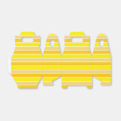 Ballotins Jaune Clair Rayé Horizontalement (Déplié)