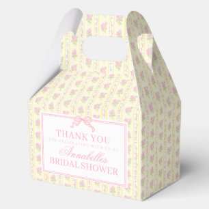Ballotins Jaune Fantaisie Floral Gâteau de Mariage Cadeau de