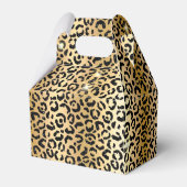 Ballotins Jaune Glam Parties scintillant noire Leopard (Arrière)