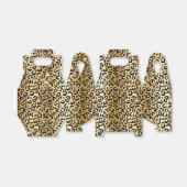 Ballotins Jaune Glam Parties scintillant noire Leopard (Déplié)