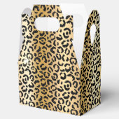 Ballotins Jaune Glam Parties scintillant noire Leopard (Ouvert)