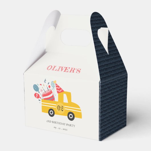 Ballotins Jaune mignon Quel Âge Anniversaire Fête Fête Fête (Verso)