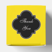 Ballotins Jaune, Noir Nom du ruban Monogramme (Haut)