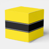 Ballotins Jaune, Noir Nom du ruban Monogramme (Arrière)