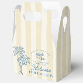 Ballotins Jaune Palm Spring Pastel Beach Anniversaire (Ouvrir)