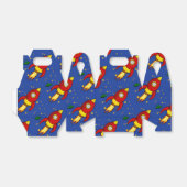 Ballotins Jaune rouge fusée Ballotin Gable (Déplié)