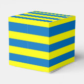 Ballotins Jaune vif et bleu rayé (Arrière)