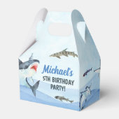 Ballotins Jawsome Requin sous la mer Anniversaire (Arrière)