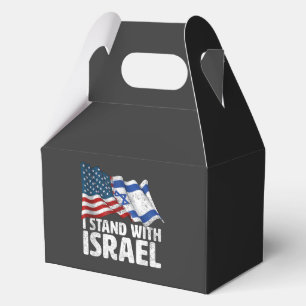 Ballotins Je suis avec Israël Drapeau américain USA