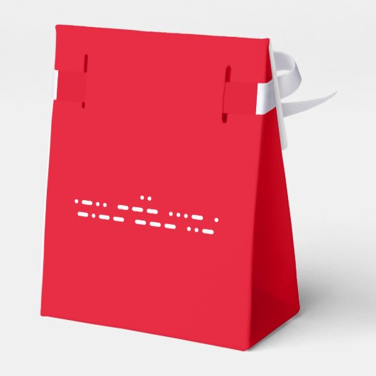 Ballotins "Je t'aime" dans Morse Code (Arrière)