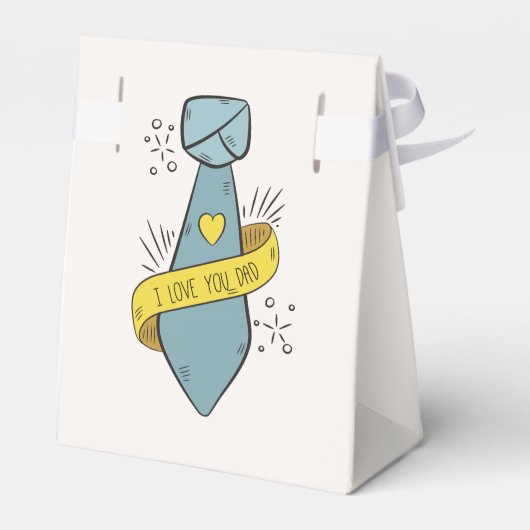 Ballotins Je t'aime Fête des pères papa | BALLOTIN (Arrière)