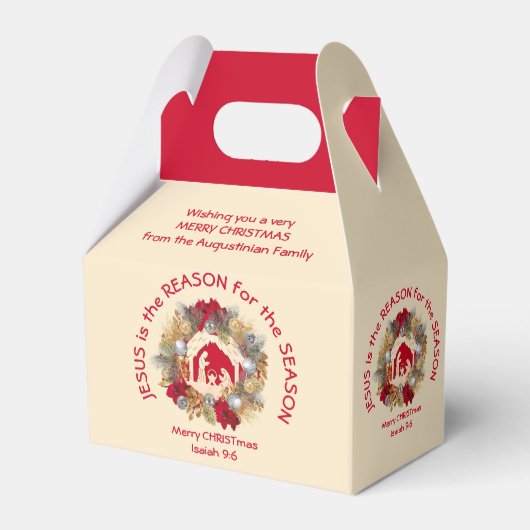 Ballotins JÉSUS EST LA RAISON DU Ballotin DE Noël (Verso)