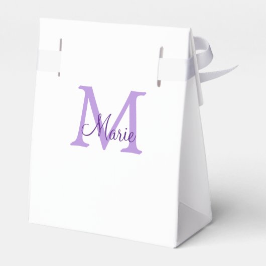 Ballotins jeté simple minimal ajouter nom monogramme rose ro (Arrière)
