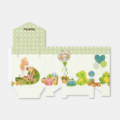 Ballotins Jeu d'anniversaire dino vert enfants jouets (Déplié)