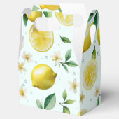 Ballotins Jeu de mariée bleu citron moderne (Ouvert)