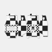 Ballotins Jeu d'échecs à thème Anniversaire À damiers Monogr (Déplié)