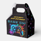 Ballotins Jeu Sur Neon Vidéo Jeu Arcade Anniversaire Balloti (Arrière)