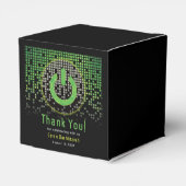 Ballotins Jeu vidéo noir vert Gamer Bar Mitzvah (Arrière)