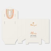 Ballotins Joli Baby shower arc-en-ciel Boho (Déplié)